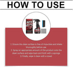 Car Interior Cleaning Kit, Easy Operation, Gentle On Leather & Plastic, Quick Cleaning(1set)