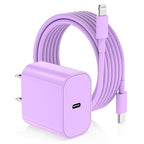 iPhone Fast Charger,Type C Wall Charger Block Plug and 10ft USB C to Lightning Charging Cable Cord Long,Power Adapter Cube Brick Box for Apple iPhone 14 Pro Max/14 Plus/14/13/12 Mini/11/XS Max/XR/iPad