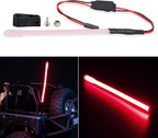 1/10 RC LED Light Bar Roof Strip Tube Lamp Tail Light Kit Bumper Light Compatible with Traxxas RC Car Truck Crawler Tamiya Losi HPI Rustler Axial Upgrade Parts