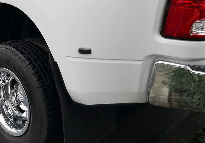 iJDMTOY Smoked Lens All Xenon White LED Trunk Bed Marker Lights Set Compatible with Dodge 2010-18 RAM 2500HD 3500HD Dually Truck Double Wheel Side Fenders, Powered by Total 20 LED