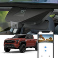 Fitcamx 4K Dash Cam Suitable for Toyota Tacoma & Hybrid 2024-2026, OEM Factory Look, UHD 2160P Video, Built-in WiFi & APP, Loop Recording, Collision Sensor, Night Vision, Plug & Play, 64GB Card