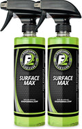 ExoForma Surface Max 16oz (2 Pack) Waterless Car Wash & Detail Spray | Instantly Cleans, Shines, and Protects | Advanced Hydrophobic Polymer Formula for Paint, Glass, Chrome & More