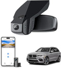 Mangoal Front 4K & Rear 1080p Dash Cam for BMW X5 Gen3 F85 F15 2014 2015 2016 2017 2018(Model B), X5M sDrive35i xDrive35i xDrive35d xDrive50i, OEM Style, 2160P UHD Video, WiFi & APP, 128GB Card