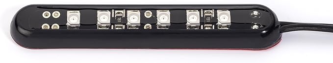 Oznium LED Modules (Straight Black, Amber LED)