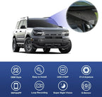 Fitcamx 4K Dash Cam Suitable for Ford Bronco Sport 2021-2025 (HD2-D5500), 5 Pin Plug, OEM Factory Look, UHD 2160P Video, Built-in WiFi & APP, Loop Recording G-Sensor, Plug & Play, 64GB Card