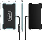 Wireless Charger Car Fast Charging pad, POLMXS Wireless Phone Charger Cell Phone RGB Light up Cordless Charging mat Compatible with iPhone 11/12/12/14/15 Galaxy S21/S22/S23/24 Airpod (C15 PAD)