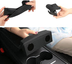 for Tesla Model Y 2024-2020 and Model 3 2023-2017 Accessories Center Console Organizer Tray Armrest Storage Box Silicone Sunglasses Coin Holder