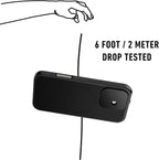 Spy-Fy iPhone 16 Privacy Case with Camera Covers Front and Rear | Magsafe compatible and Kickstand | Protect Your iPhone and Privacy | 6-Foot Drop Proof | 6,1 Inch | Camera Protection by Valenta