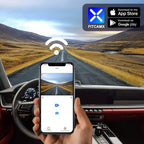 Fitcamx 4K Dash Cam Compatible with Porsche 718 Boxster Cayman 981 987 982 911 Turbo (Model C), Integrated OEM Look, UHD 2160P Video, Built-in WiFi & APP, Loop Recording, Parking Mode, 64GB Card