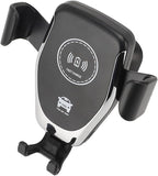 Wireless Car Charger, 15W Fast Charging Automatic Phone Holder with 360 Degree Rotation for Vent Mount, Secure Access and Easy Use in Car