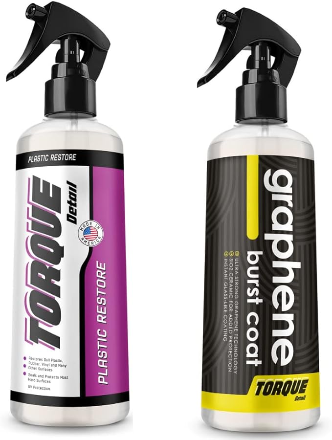 Torque Detail Plastic Restore & Graphene Ceramic Coating Bundle