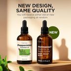 100% Pure Peppermint Essential Oil - 4 Fl Oz - Peppermint Oil for Hair, Skin, Diffuser, Aromatherapy & DIY Candle Making Scent