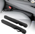 2026 New Car Seat Gap Filler 2 Pack,Leather Seat Gap Filler Strip with Fix Strap to Avoid Items from Falling,Universal Car Seats Gaps Plug Cars Interior Accessories