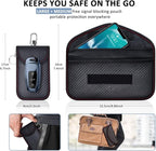 Samfolk Faraday Box with Faraday Bags for Car Keys, Car Key Signal Blocking Box, Keyless Entry Car Key Safe Protector Anti-Theft Shielding Cage
