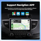 Wireless CarPlay Adapter for iPhone, Convert Wired to Wireless Apple CarPlay Adapter, Plug & Play, No Delay & Stable Control, Mini Size, USB & USB-C/Type-C for Cars 2016+ iOS10+, CarPlay Dongle Black