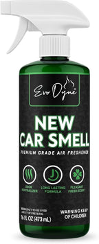New Car Smell Spray (16oz) – Long Lasting Air Freshener for Cars, Eliminates Odors, Fresh New Car Scent Like Dealership Finish, Made in USA
