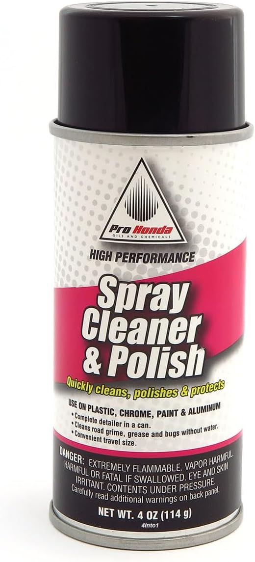 4into1 Genuine Honda Spray Cleaner & Polish - 008732-SCPSM - 4 oz. - Compatible with Honda and Universal