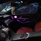 LED Interior Ambient Lighting Kit for Mercedes Benz C Class W205 2015-2021 RGB Multi-Color Interior Light (Galaxy 8 Set)