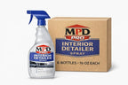 MPD PRO Interior Detailer Spray – Car Interior Cleaner for Dashboard, Plastic & Leather Trim – Repels Dust, Professional Automotive Interior Cleaning Spray – 16 oz (Pack of 6)