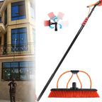 Washing Set Equipment Telescopic Extension Cleaning Pole, 3.6-11M Photovoltaic Panel Cleaning/Window Clean, Water Fed Telescopic Brush, Extension Pole Cleaning for Trucks,12FT/3.6M (30FT/9M)