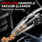 Handheld Vacuum Cordless, 16000Pa Powerful Car Vacuum Cleaner, 4000mAh Rechargeable Portable Vacuum with 68000RPM Motor, Washable Filter, Mini Vacuum for Car, Home, Pet Hair, Keyboard Cleaning