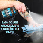 Jescar Paint Refresh Detail Spray - 128oz - Quick Detailer, Spray On Wipe Off, Dust and Fingerprint Remover, High-Gloss Finish, Streak-Free Formula, Instant Shine