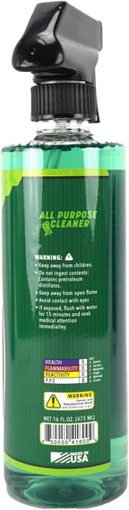 All Purpose Car Cleaner 16 oz (Pack of 1) | Interior & Exterior Detailing Spray | Degreaser for Engine, Wheels, Upholstery & Leather | pH Balanced | No Residue | Made in USA