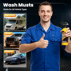 Hydrophobic Ceramic Coating, 2026 Upgraded Car Coating Spray, Car Quick Acting Coating Agent Sprays, Easy to Spray Auto Paint Protection, Hydrophobic & Gloss Enhancer (1)
