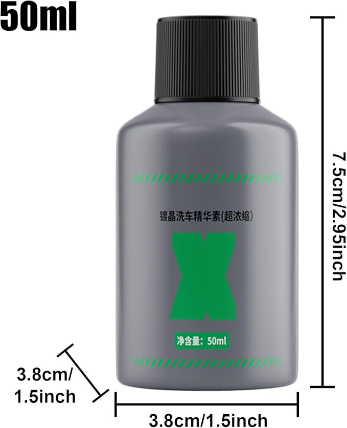 Car Soap Agent - Protective Polishes, Lustrous Finish, Concentrated Exterior, Maintenance Wash Formula | Gentle Deep Restoration Treatmentes Degreaser Solvent Solution For Truck Motorcycle RV Boat