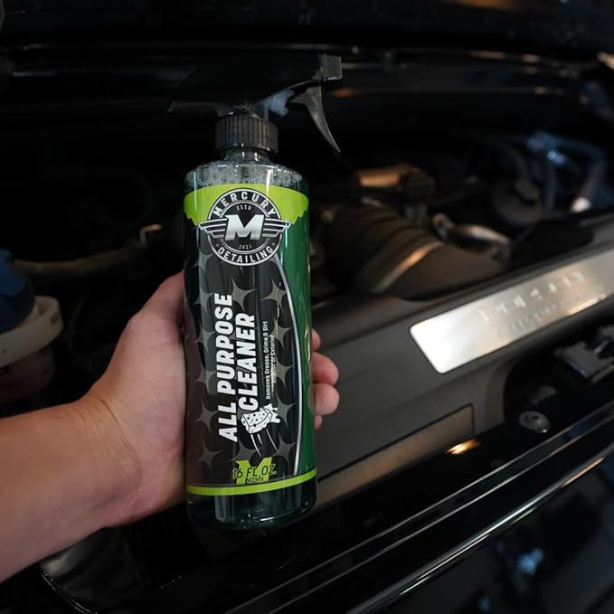 All Purpose Car Cleaner 16 oz (Pack of 2) | Interior & Exterior Detailing Spray | Degreaser for Engine, Wheels, Upholstery & Leather | pH Balanced | No Residue | Made in USA
