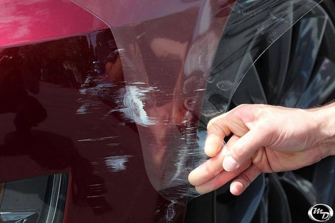 VviViD 3M Clear Paint Protection Vinyl Film 12 Inch Wide Choose Your Size (12 Inch x 12 Inch)