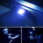 iJDMTOY Touch Control RGB Multi-Color USB Plug-in Miniature/Nano LED Car Interior Ambient Accent Lighting Kit