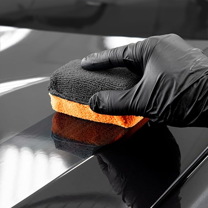 Cerakote Premium Microfiber Applicator (Pack of 3) - Quality Microfiber Material - Washable and Reusable - Perfect for Car Coating Application