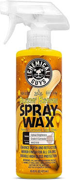 Chemical Guys Spray Wax Blazin' Banana - Carnauba Car Wax Spray for High Gloss Shine and Protection, Safe for Cars, Trucks, SUVs, RVs, and More - 16 oz