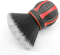 Compatible for 1PC Car Detailing Brushes Automobile Interior Soft Bristles Brush Air Vent Dust Cleaner Dusting Tool Cleaning(RED Wheel Brush)