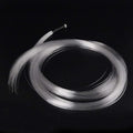 AZIMOM PMMA Plastic 50pcs*0.04in*6.5ft Fiber Optic Cable Strands End Glow Roll Bunch Fiber String for Star Sky Roof Ceiling Decoration All Kind LED Light Engine Driver