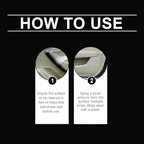 Multipurpose Interior Car Cleaner, Car Cleaning Kit, Upholstery Cleaner for Leather, Vinyl, Dashboard, Removes Dirt, Grease and Stains, Restores Gloss, Refreshed Scent (4Pcs)