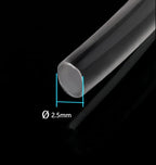 1Pcs PMMA Side-Light Optical Fiber Cable 2.5mm(0.10in) *3.5M(11.48ft) for LED Light Guide in Home, Hotel.