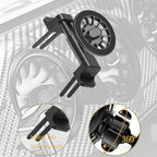 ICAILIN Round Air Vent Car Phone Mount, for Mercedes Benz (A/B/C/E/S-Class) & Jeep Wrangler (2007-2025 JL/JK/4XE/Gladiator), Compatible with MagSafe 20 Pieces of N52 Super Strong Magnets