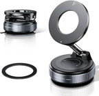 Upgraded 360°Vacuum Magnetic Phone Holder，Car Phone Mount，Suction Cup Car Phone Mount for Magsafe, Adjustable Magnetic Phone Stand Compatible with iPhone 16 Pro Max