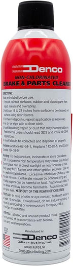 Denco #1930 Brake & Parts Cleaner Spray, Non-Chlorinated, Fast-Drying Degreaser, Low Odor Aerosol, 15.3oz (13oz net wt) (Case of 960)