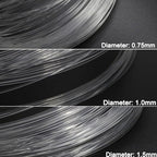 AZIMOM PMMA Plastic Mixed 375pcs 9.8ft Fiber Optic Cable Strands 0.03in/0.04/0.06in End Glow Roll Bunch Fiber String for Star Sky Roof Ceiling Decoration All Kind LED Light Engine Driver