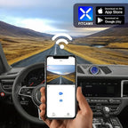 Fitcamx Front 4K+ Rear 1080P Dash Cam Adpats for Porsche Macan 95B Panamera 970 Cayenne 958 92A E2 (Model B), OEM Factory Look, Dual HD Video, WiFi & APP, Loop Recording, G-Sensor, 128GB Card