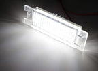 iJDMTOY Xenon White 3W Full LED License Plate Light Kit Compatible With Chevrolet 2014-24 Camaro, 2013-15 Malibu, 2011-15 Volt, 2016-up Cruze, 18-SMD White LED & Can-bus Error Free