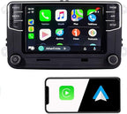 SCUMAXCON Car Stereo Carplay Android Auto MIB2 RCD360 Pro Bluetooth RVC USB 6.5" Touchscreen for VW Jetta Golf Tiguan Passat Caddy EOS Passat Touran CC