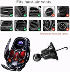 Ultimate Phone Holders for Your Car Wireless Charger, Cute Car Phone Holder,Auto-Clamping Mount Vent Goth Accessories Cradle for iPhone/Samsung Galaxy/Moto/Pixel