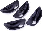 2 Colors Interior Led Stripe Decorative Door Ambient Light Compatible with BMW 5 Series F10/f11(Black Door Cups Ctrl)