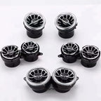 8pcs W222 Accessories LED Air Vent Ambient Lights 7 Colors Kit Replacement for Benz S Class W222 S400 S450 S500 S550 S560 S580 S600 S63 S65 NOT for Coupe 2 Doors (7 Colors [2014-2017])