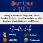 Payden's Cobalt Honey Cedar & Leather For Men Scented Body Spray, 4 Oz