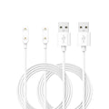 E ECSEM Charger Cable Compatible for Huawei Watch Fit 3/Fit 2/FIT/FIT Mini/Band 10/Band 9/Band 8/Band 7/Band 6/Band 6 Pro, 2Pack Huawei Watch FIT 3 Charging Dock Clip Stand Replacement 3.3Ft USB Cord